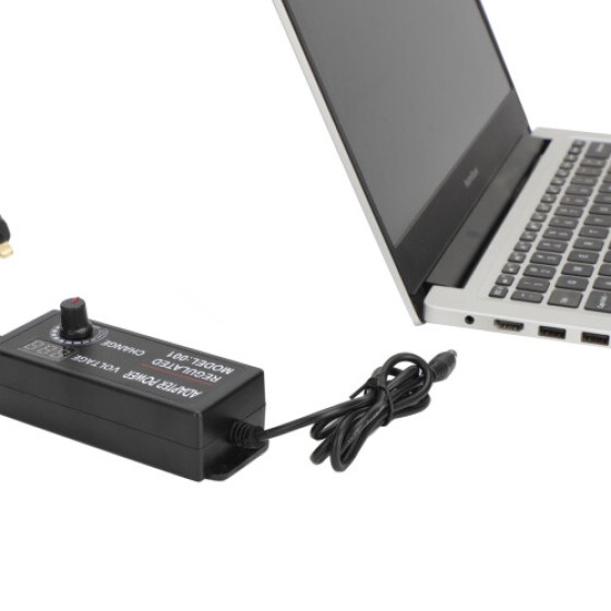 Adaptor/Charger Listrik AC yang Dapat Disesuaikan 3V-24V